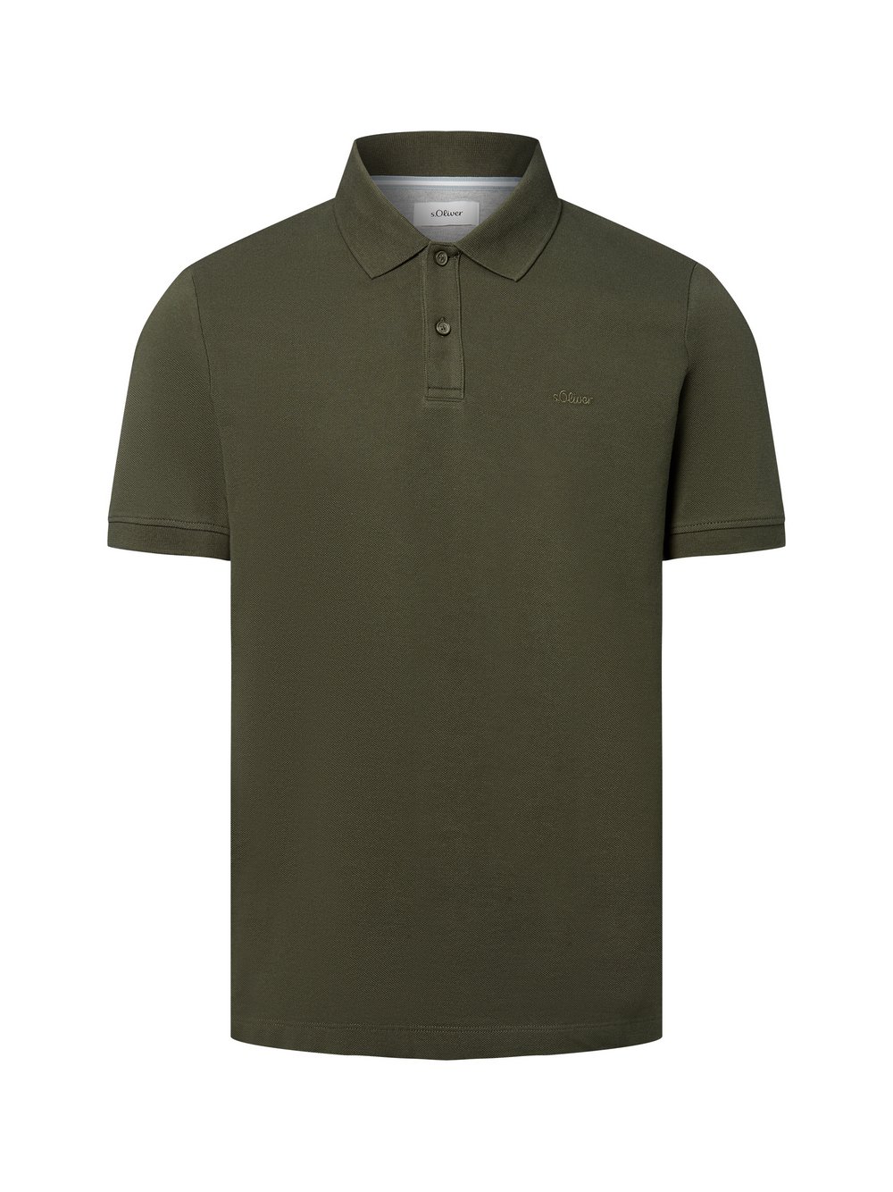 Thumbnail - s.Oliver Poloshirt Herren Baumwolle grün, S