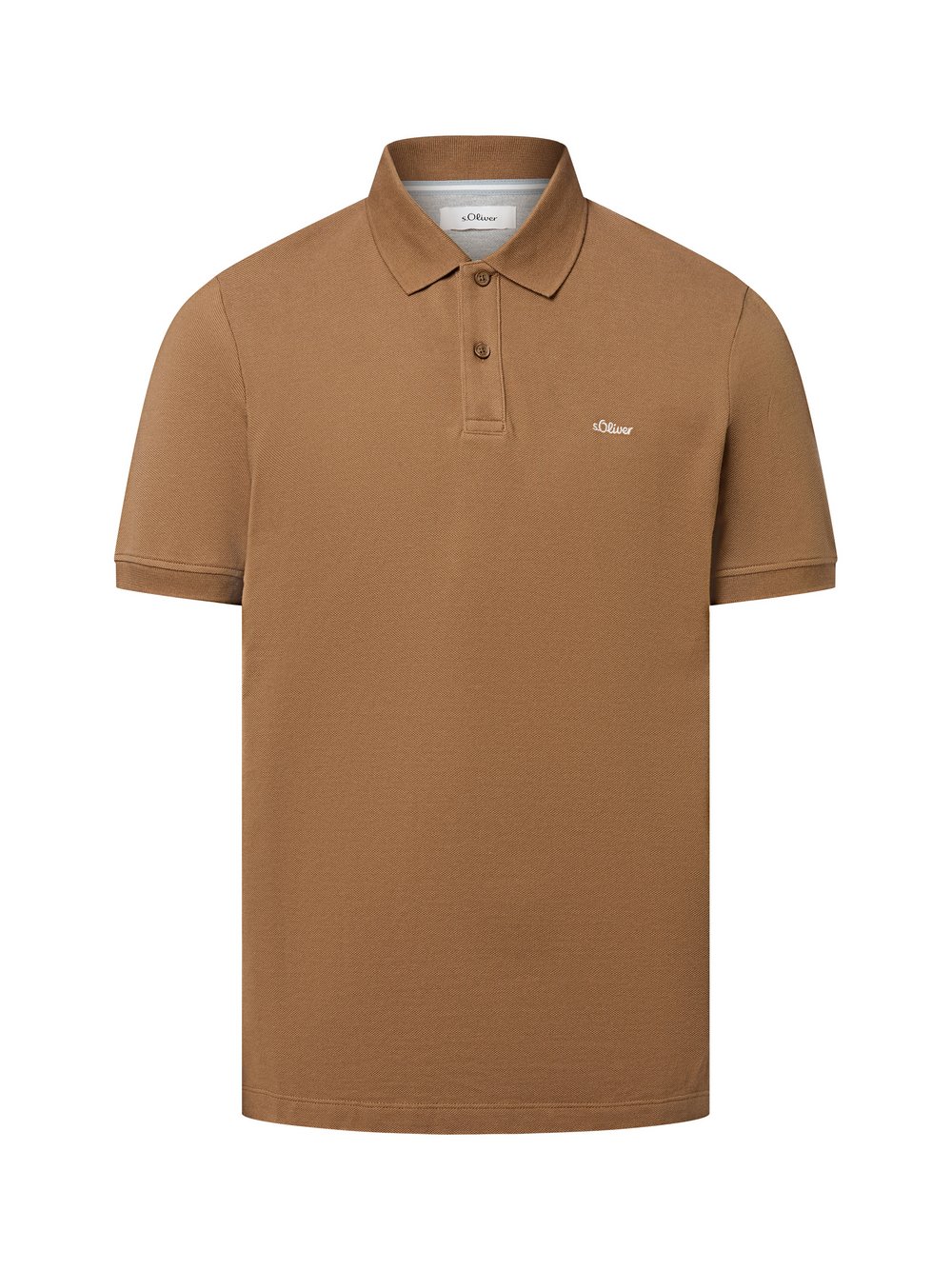 Thumbnail - s.Oliver Poloshirt Herren Baumwolle braun, L