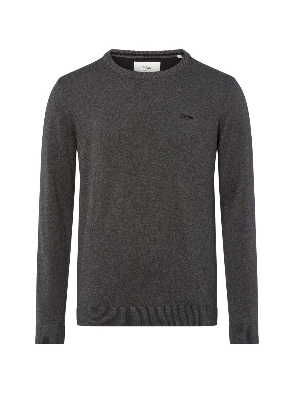 s.Oliver Pullover Herren Feinstrick mehrfarbig meliert, L