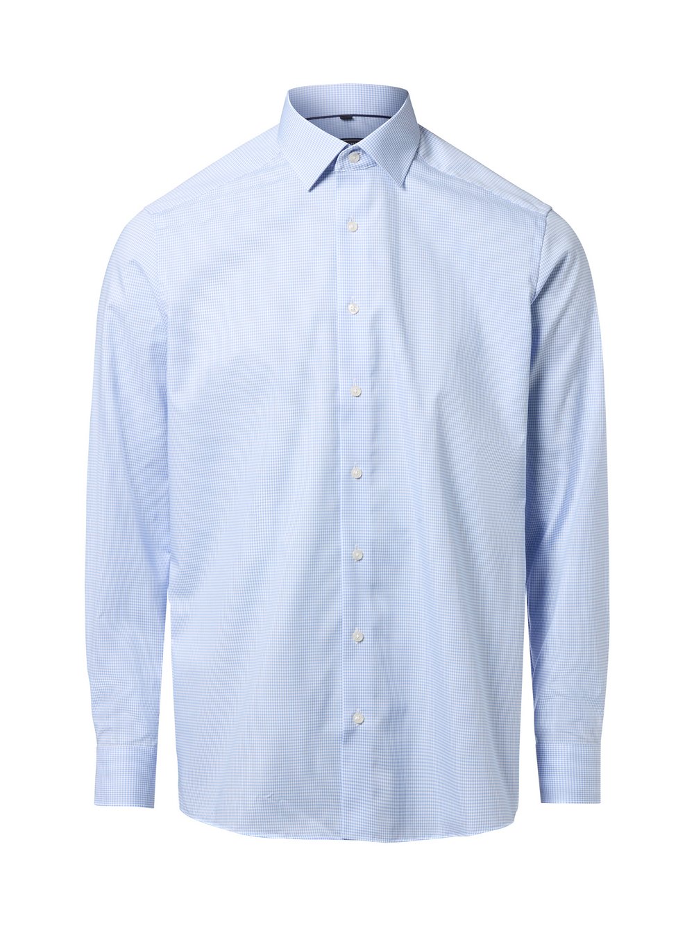 Finshley & Harding koszula biznesowa Mężczyźni Modern Fit Bawełna niebieski|biały