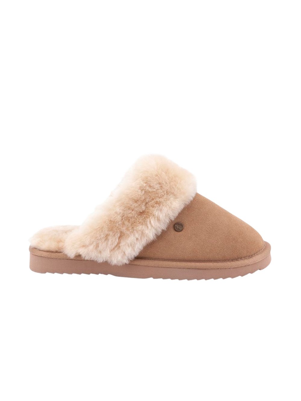 Warmbat Hausschuhe Damen Leder braun, 39