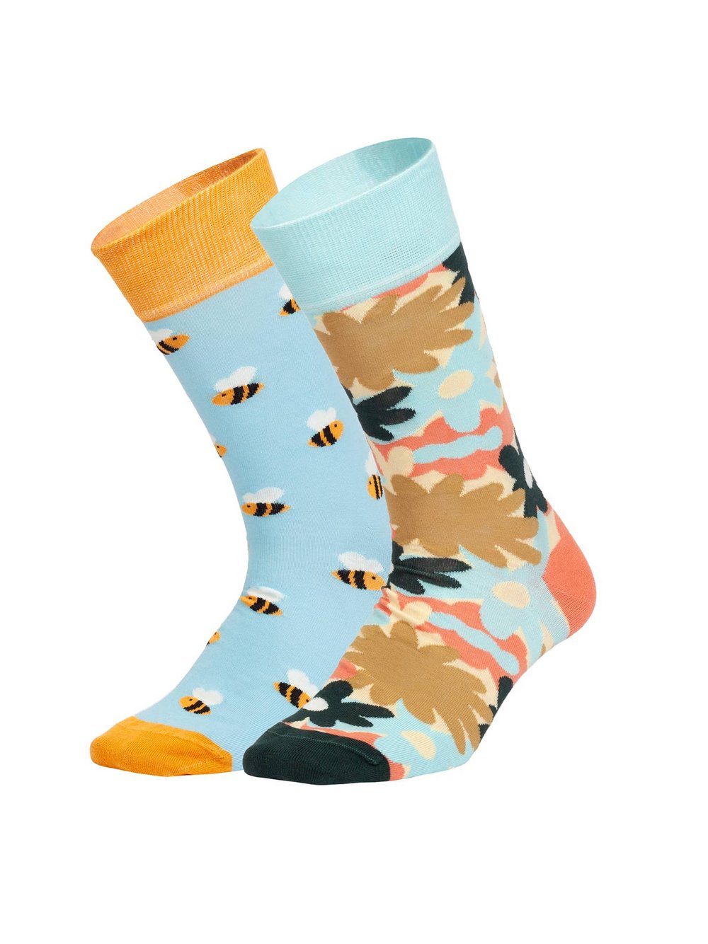 Thumbnail - DillySocks Socken Damen Baumwolle mehrfarbig gemustert, 36-40