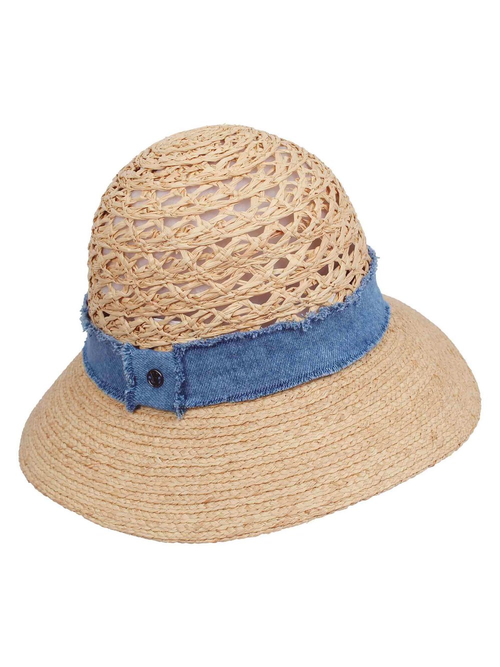 Thumbnail - Loevenich Kopfbedeckung Damen Stroh beige, ONE SIZE