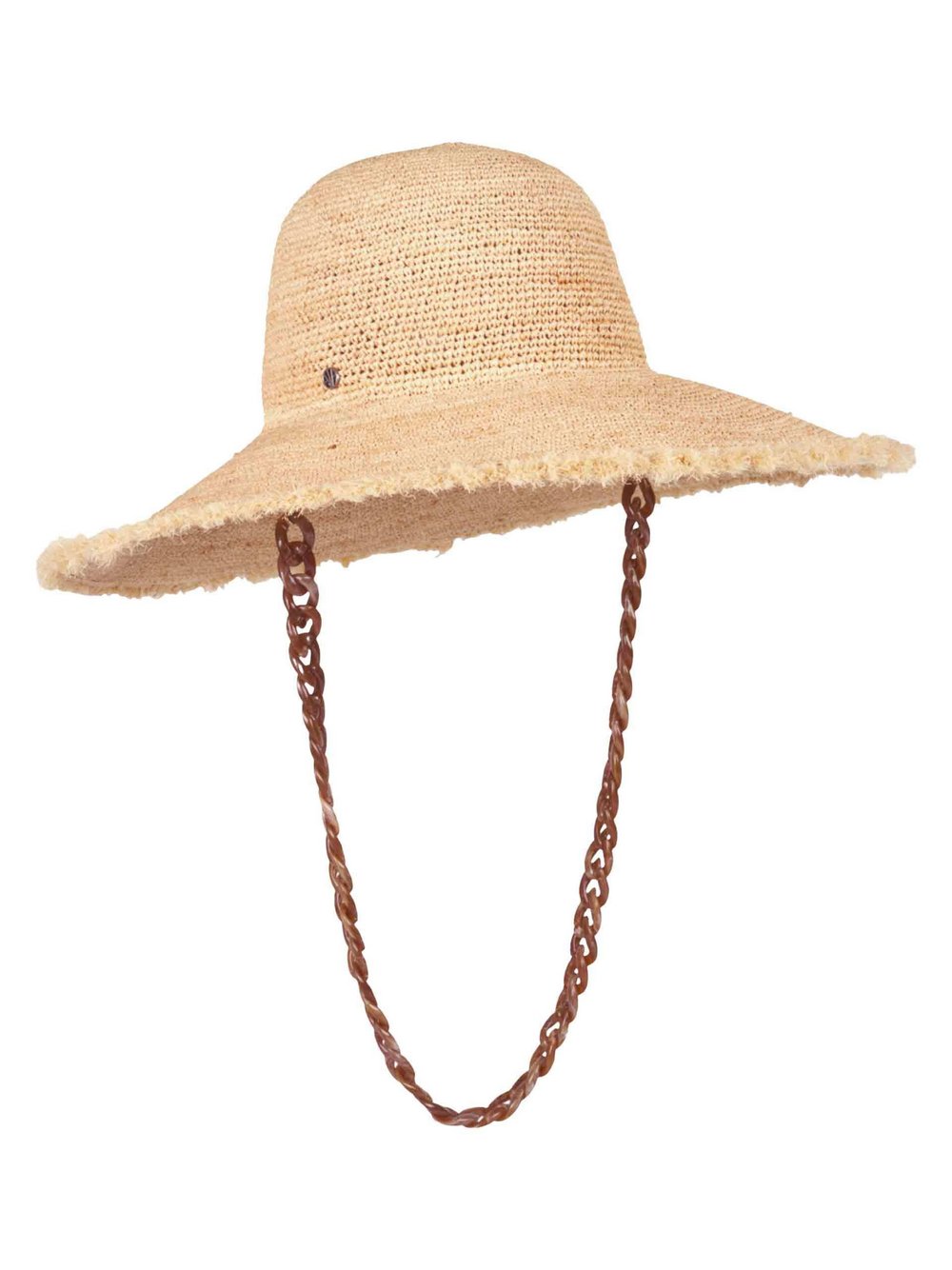 Thumbnail - Loevenich Kopfbedeckung Damen Stroh beige, ONE SIZE
