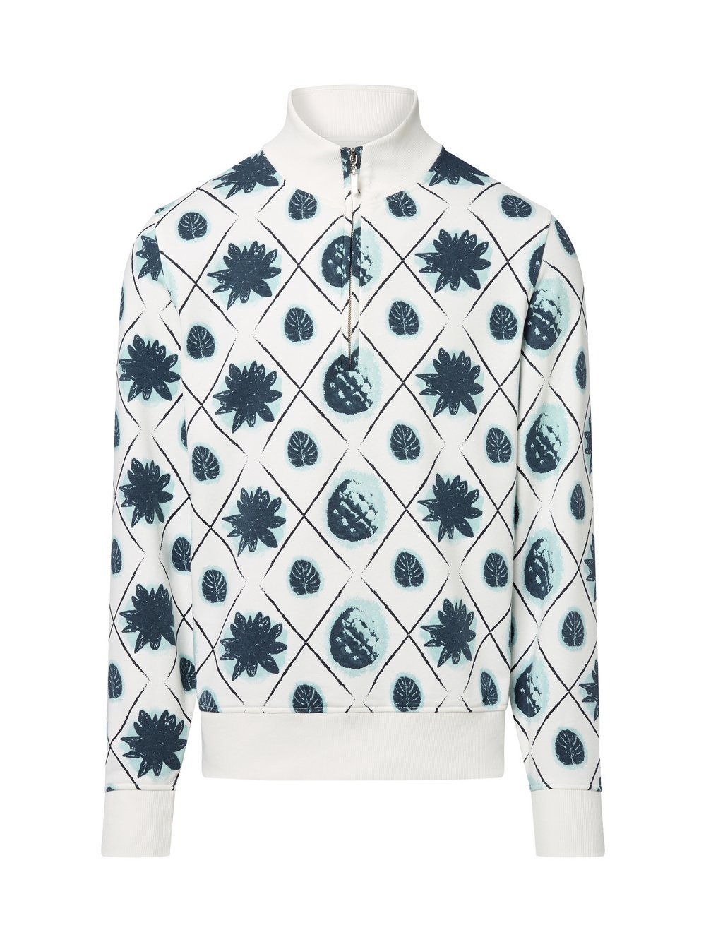 Nils Sundström Sweatshirt Herren mehrfarbig bedruckt, M