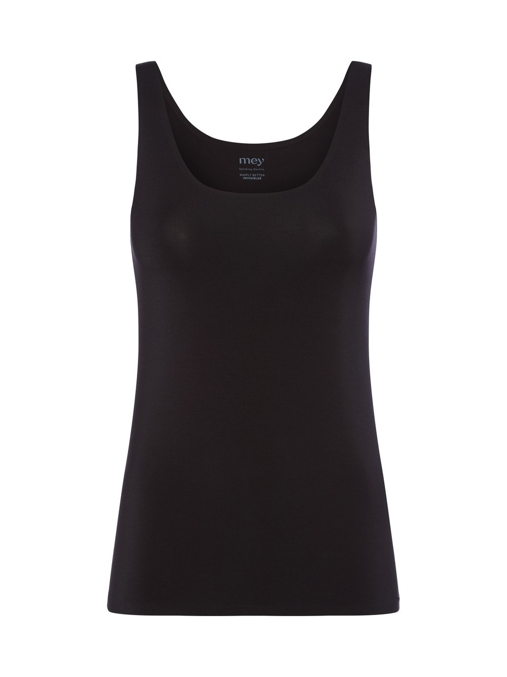 Mey Top Invisibles Damen Modal schwarz, S