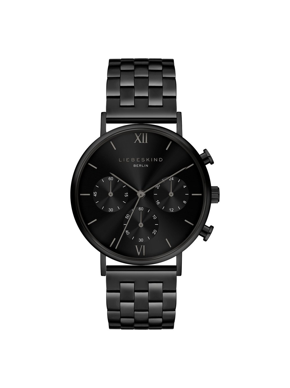 Thumbnail - Liebeskind Berlin Uhr Damen Edelstahl schwarz, ONE SIZE