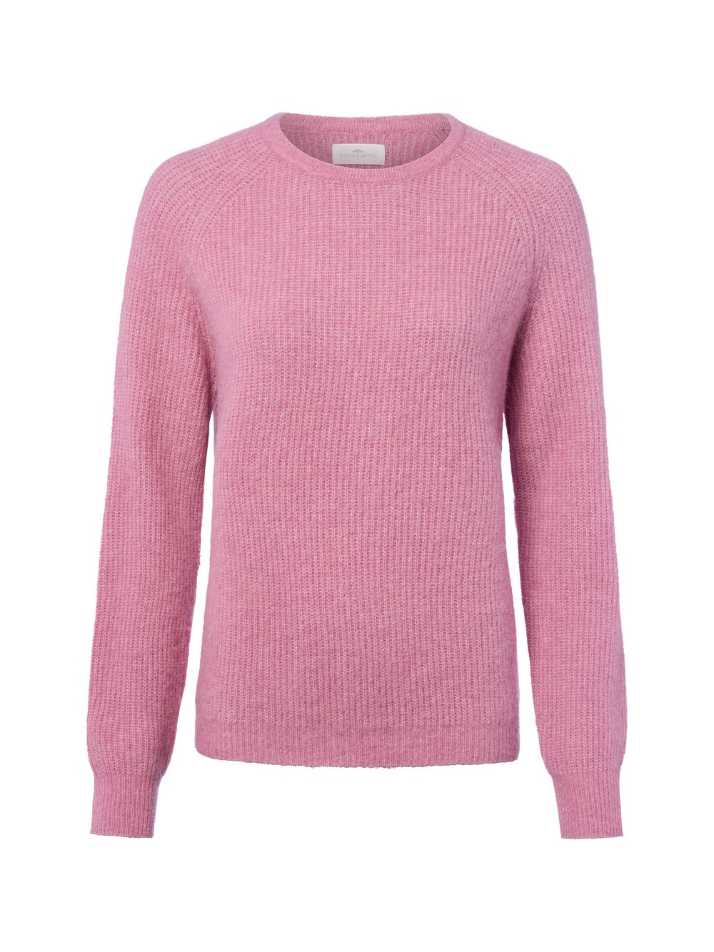 Fynch-Hatton Strickpullover mit Alpaka-Anteil Damen Wolle rosa meliert, XXL