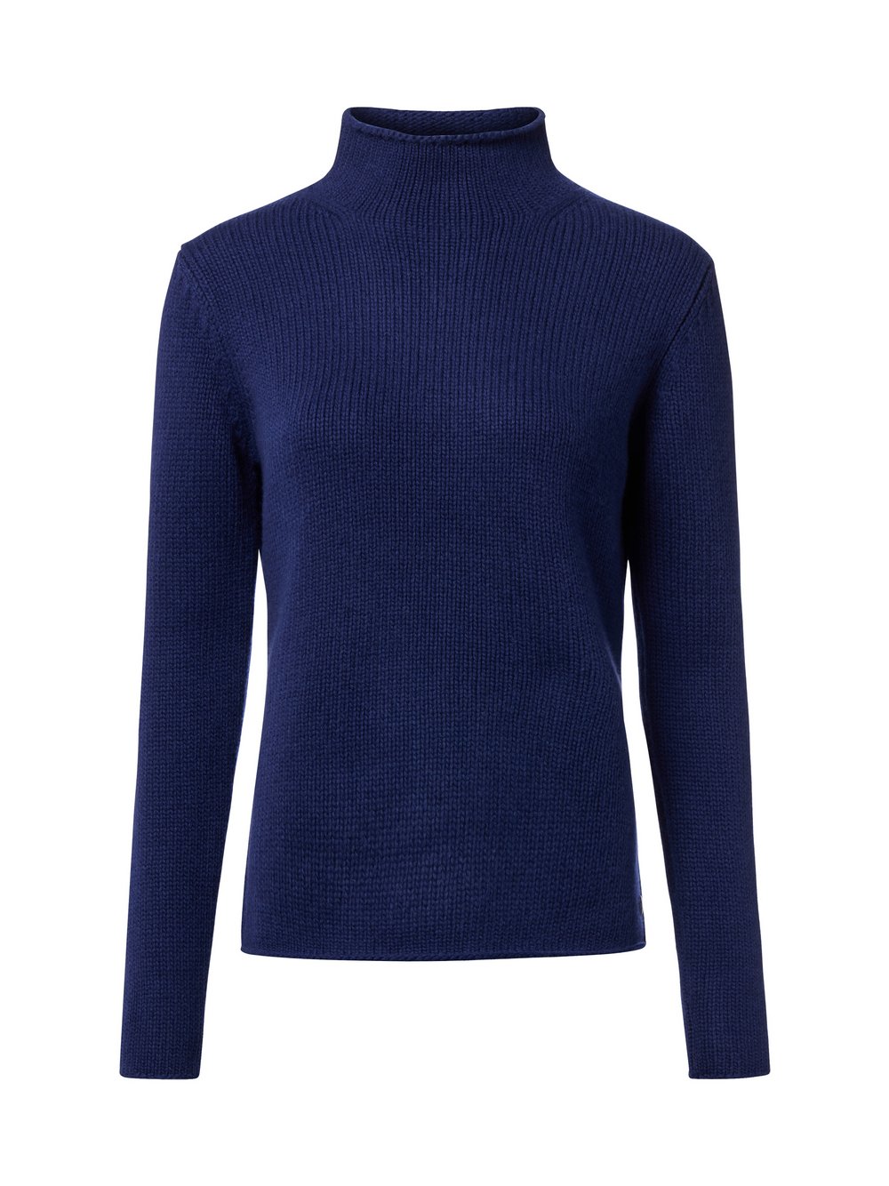 Fynch-Hatton Wollpullover Damen Wolle blau, XXL