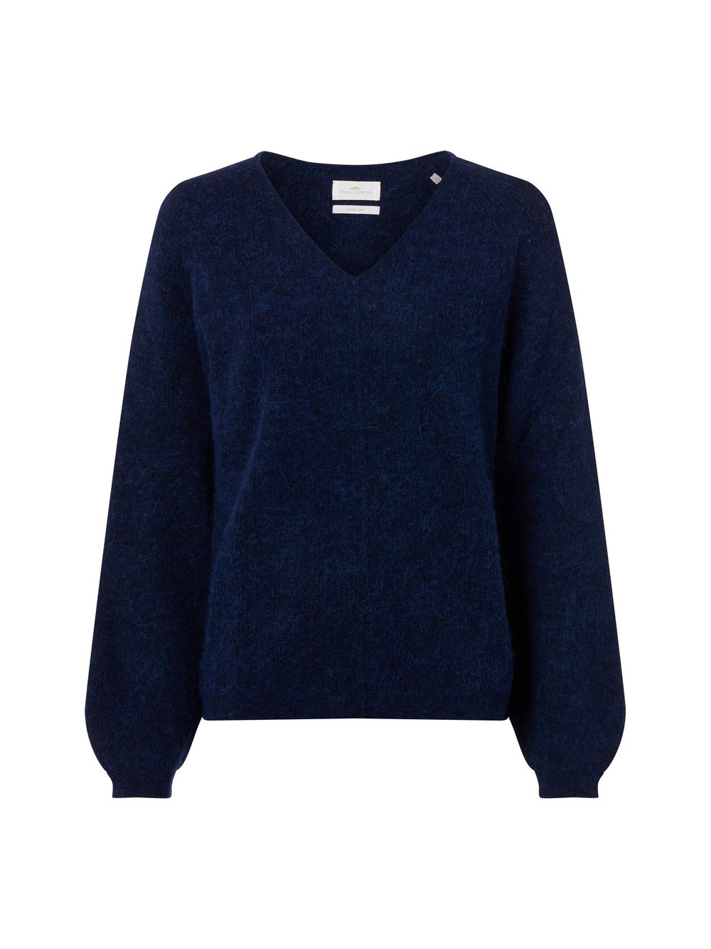Fynch-Hatton Pullover mit Woll- und Alpaka-Anteil Damen Polyamid blau meliert, L