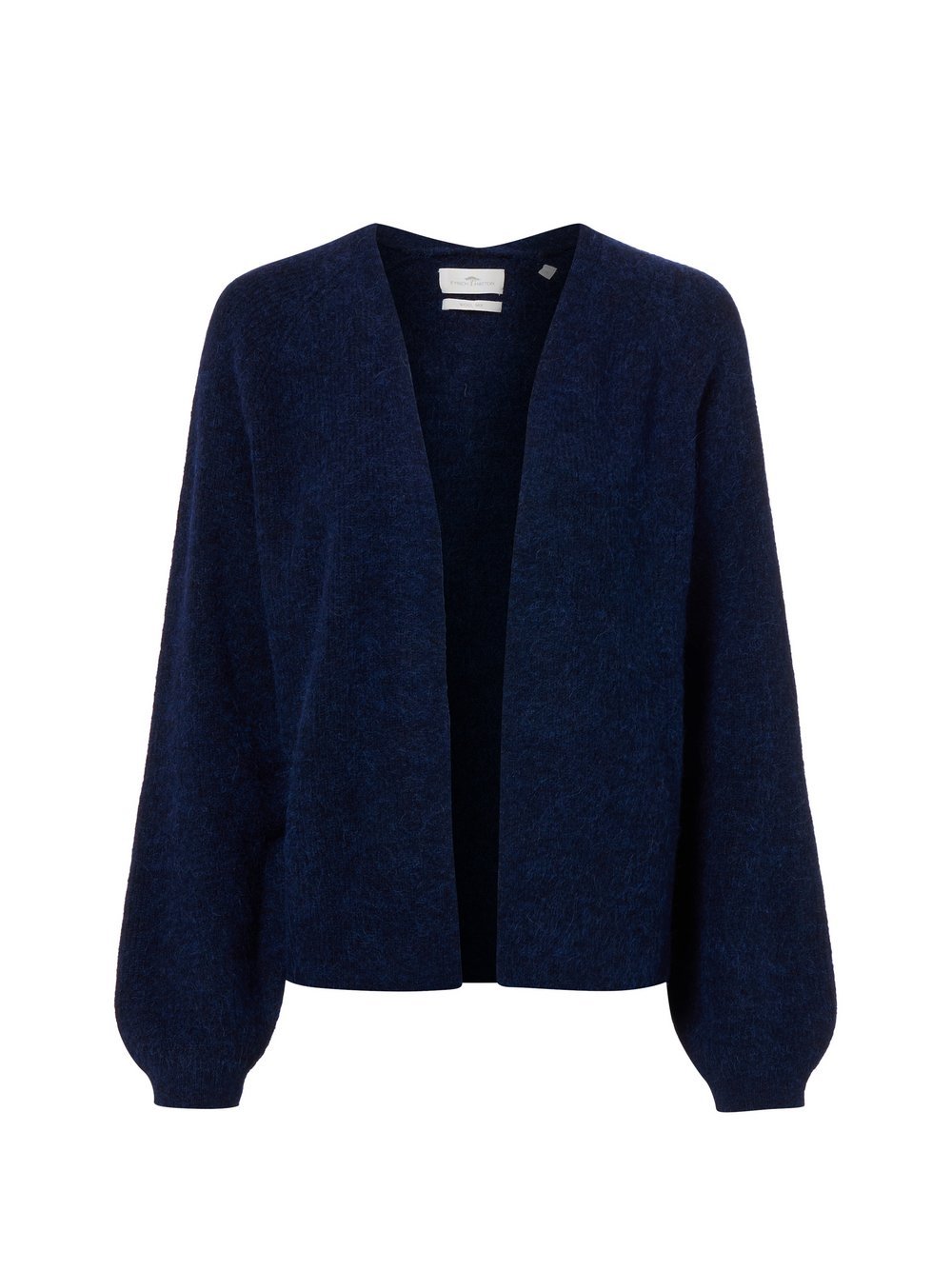 Fynch-Hatton Strickhülle mit Woll- und Alpaka-Anteil Damen Polyamid blau meliert, L