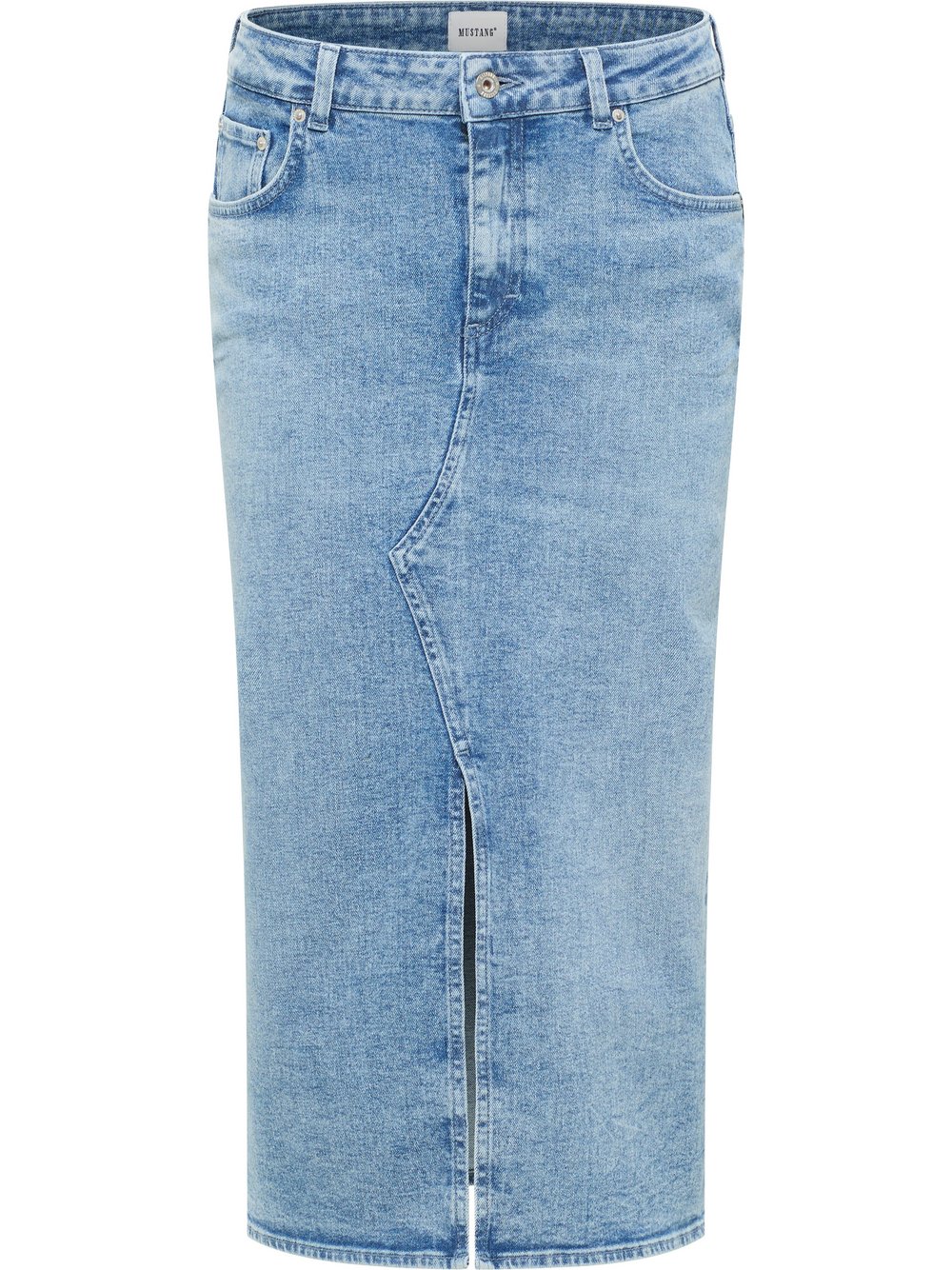 Thumbnail - Mustang Jeans Rock Damen Baumwolle blau, 27