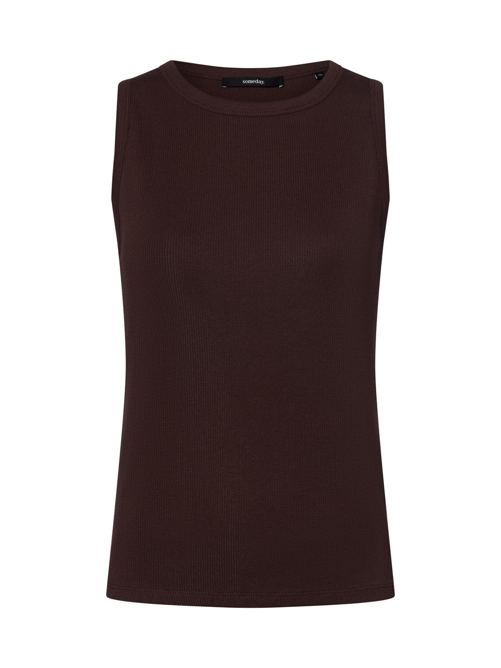 Someday Top Damen Baumwolle braun, 36