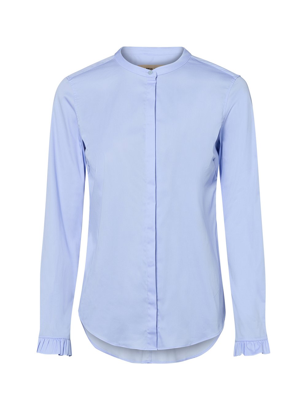 Thumbnail - MOS MOSH Bluse Damen Baumwolle blau, XL