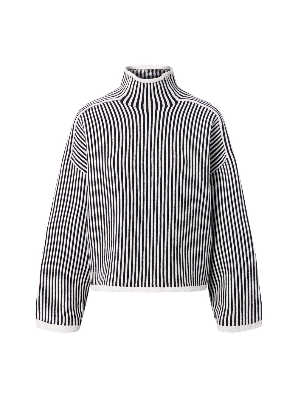 EDITED Strickpullover Damen mehrfarbig gestreift, 38