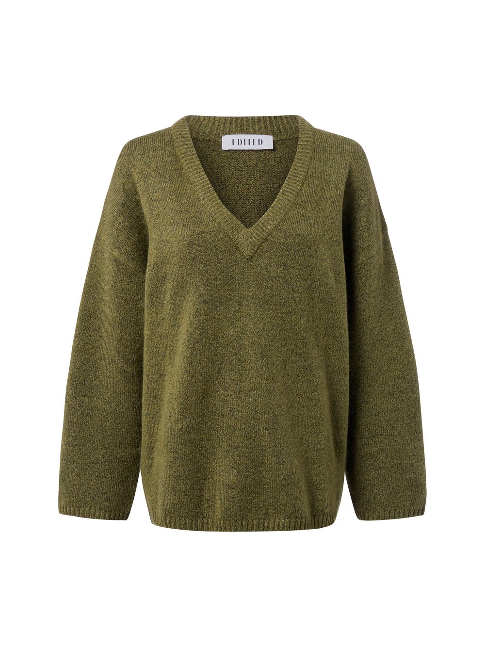EDITED Strickpullover Damen grün, 36