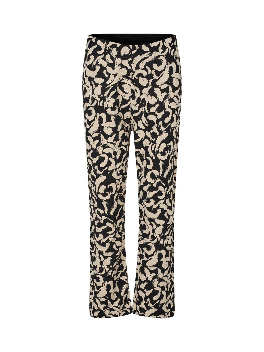 Masai Sweathose Damen Viskose schwarz bedruckt, 38