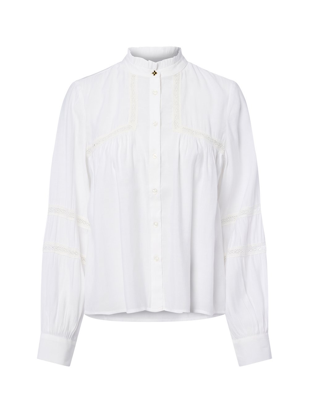 Nümph Bluse Damen Viskose weiß, 36