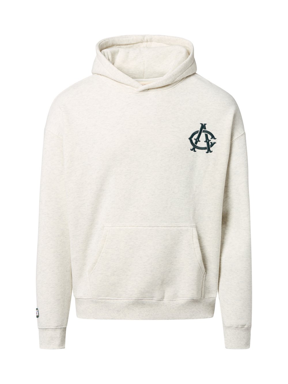 Another Cotton Lab Kapuzenpullover Herren Sweat mehrfarbig bedruckt, L