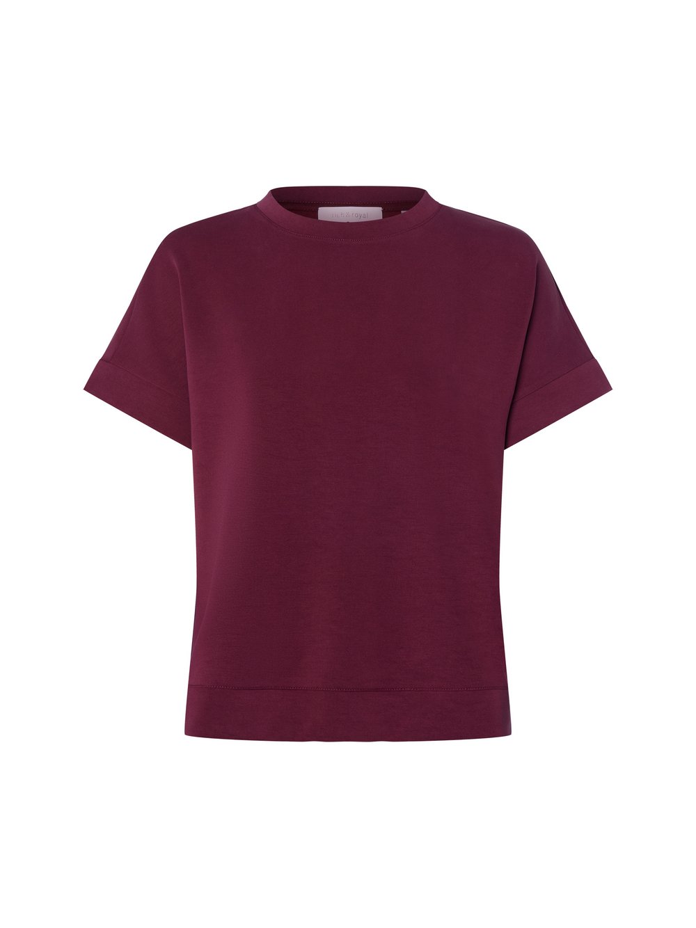 Thumbnail - Rich & Royal Sweatshirt Damen Modal rot, XL