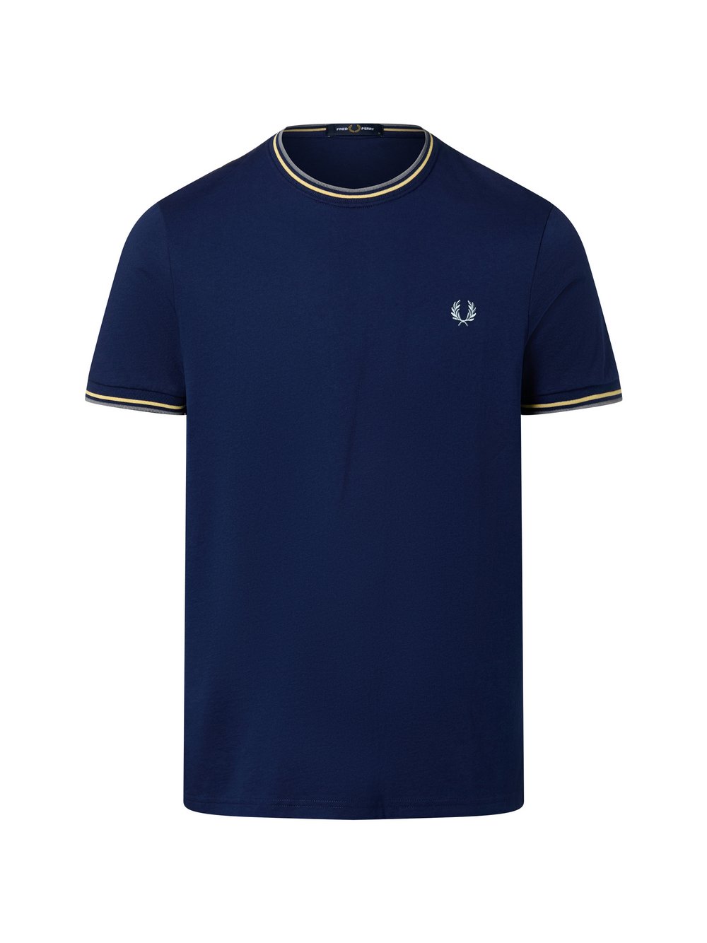 Fred Perry T-Shirt Herren Baumwolle blau, S
