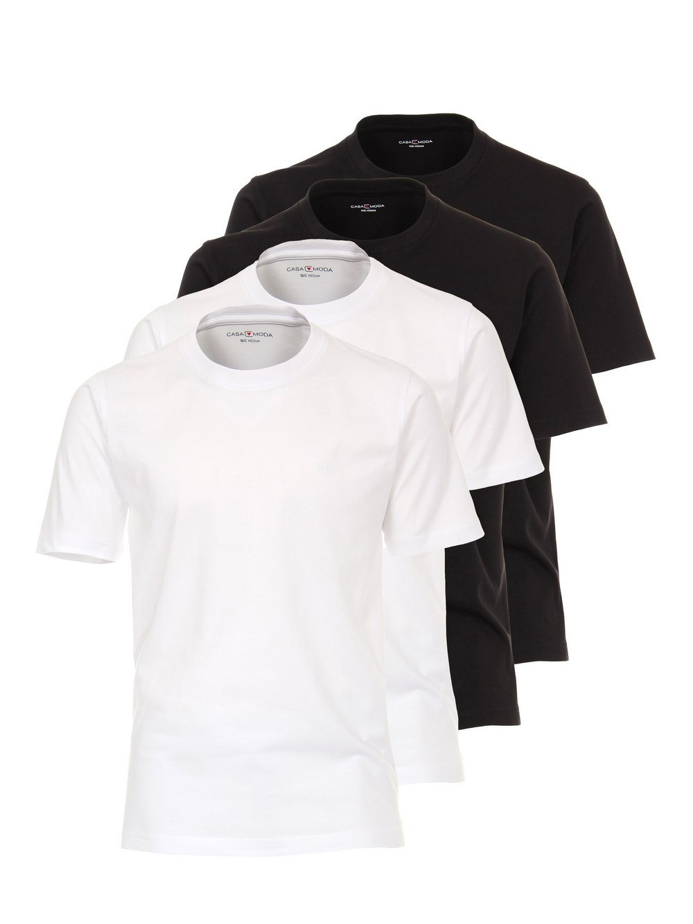 CASAMODA T-Shirt Herren Baumwolle mehrfarbig, XXXXL