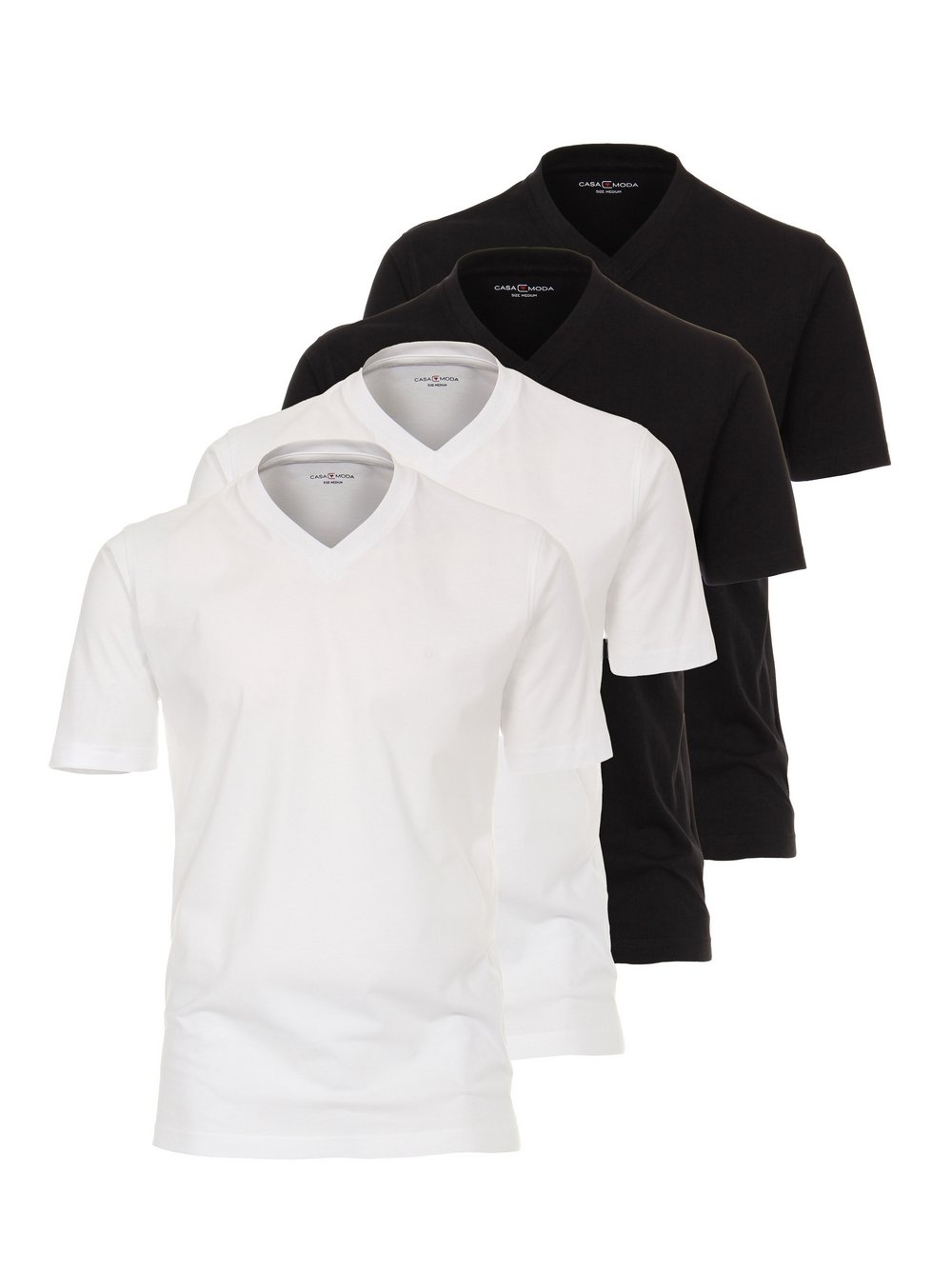 CASAMODA T-Shirt Herren Baumwolle mehrfarbig, XXXXL