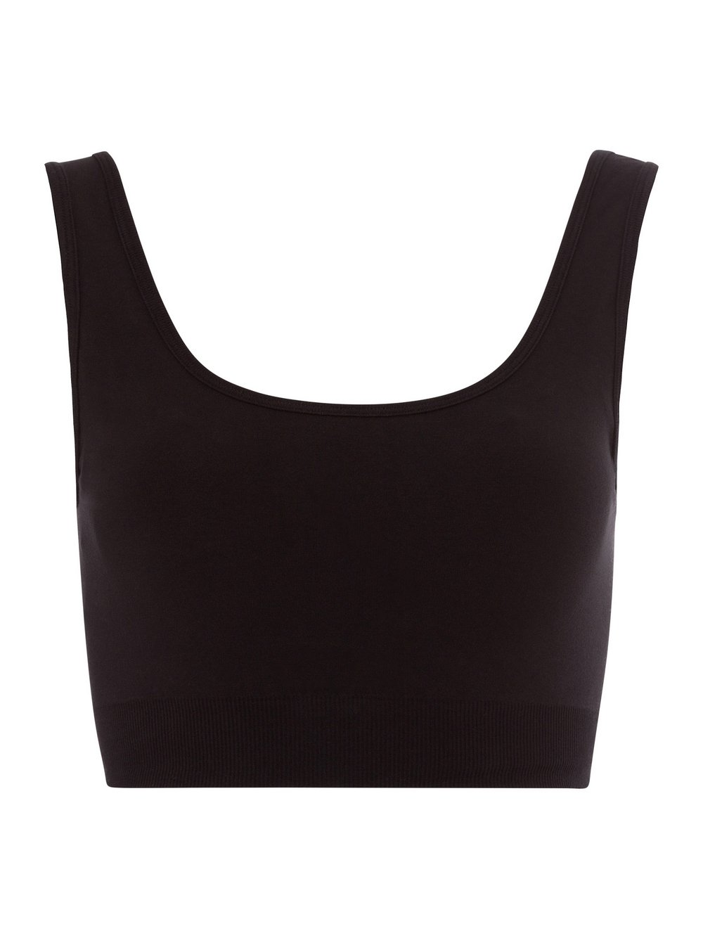 Les Lunes Sport Bustier Damen Viskose schwarz, M
