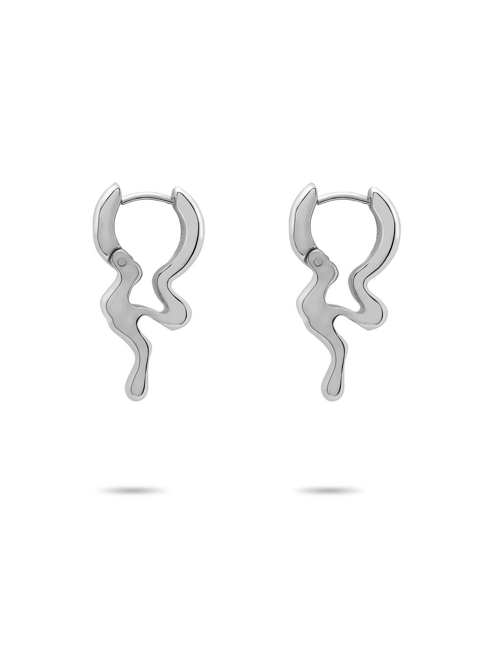 Liebeskind Berlin Creole Damen Edelstahl silber, ONE SIZE