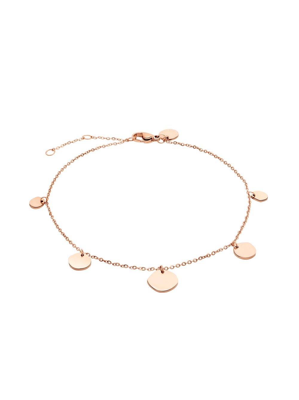 Liebeskind Berlin Fußkette Damen Edelstahl roségold, ONE SIZE