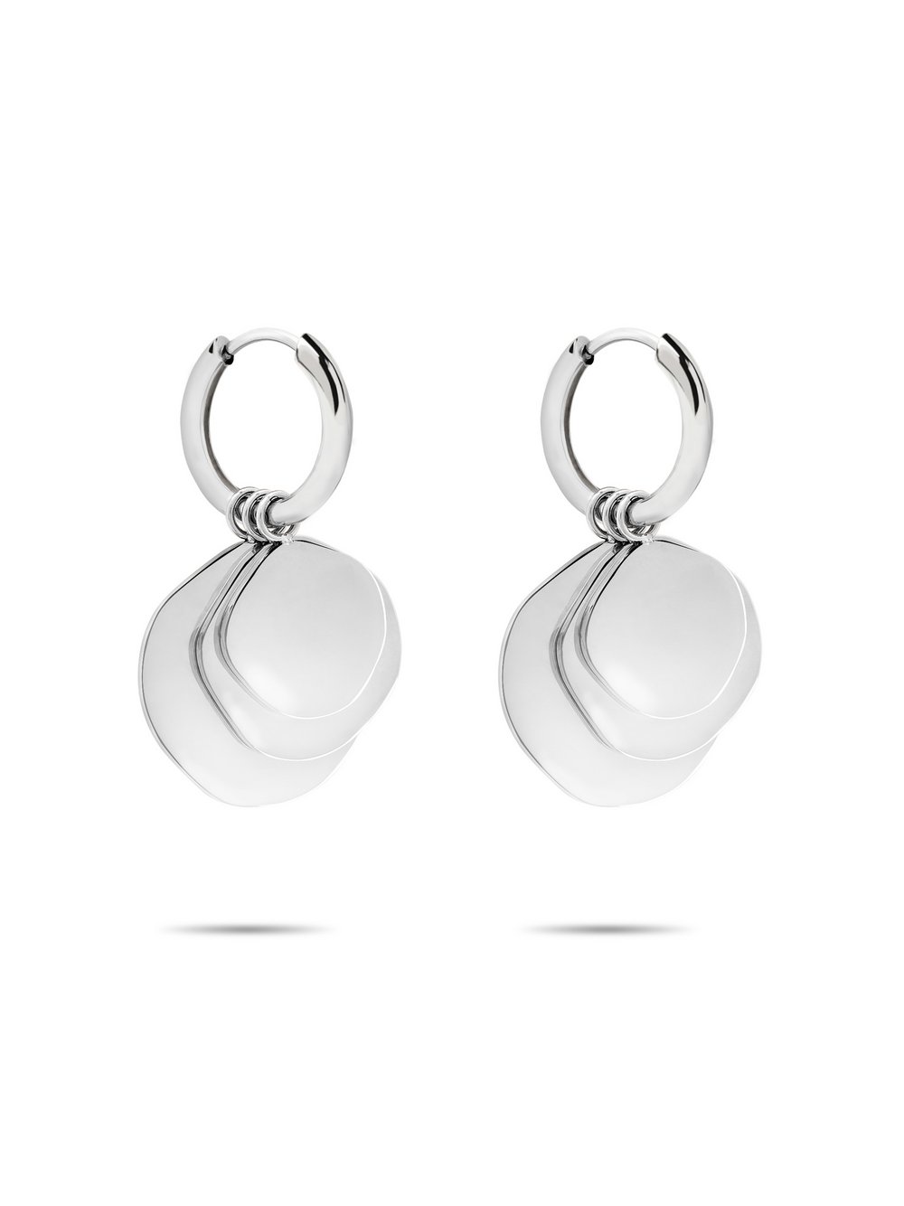 Liebeskind Berlin Creole Damen Edelstahl silber, ONE SIZE