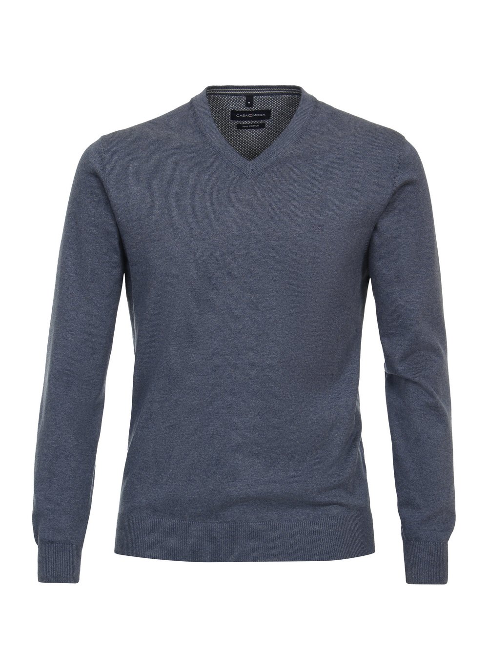 Thumbnail - CASAMODA Pullover Herren Baumwolle blau, M