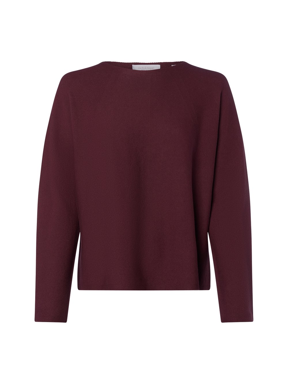 Rich & Royal Pullover Damen Baumwolle rot, M
