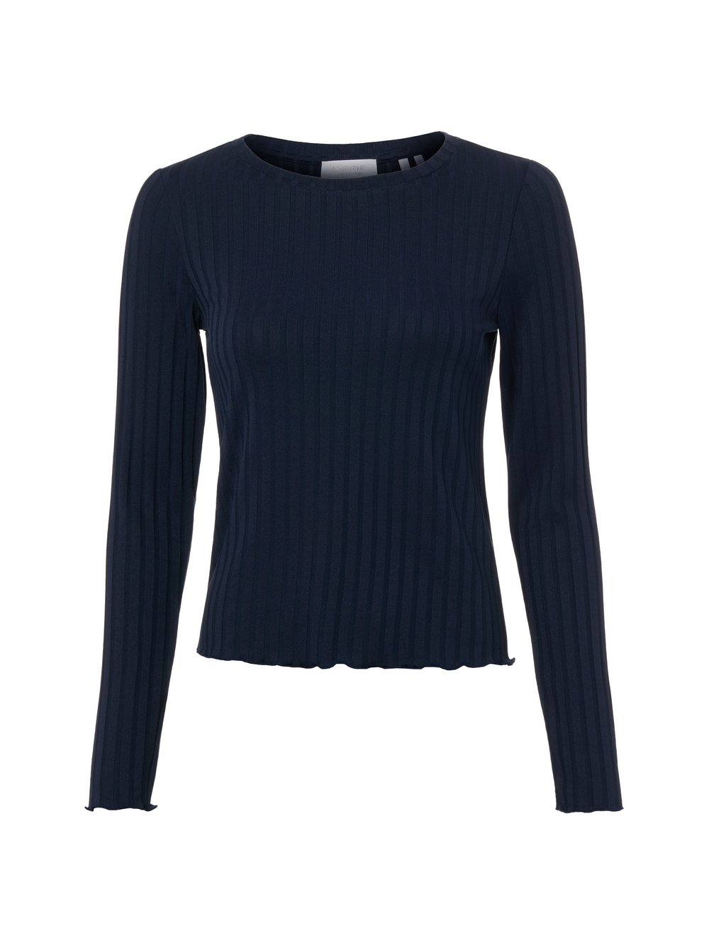 Rich & Royal Langarmshirt Damen Viskose blau gestreift, XL