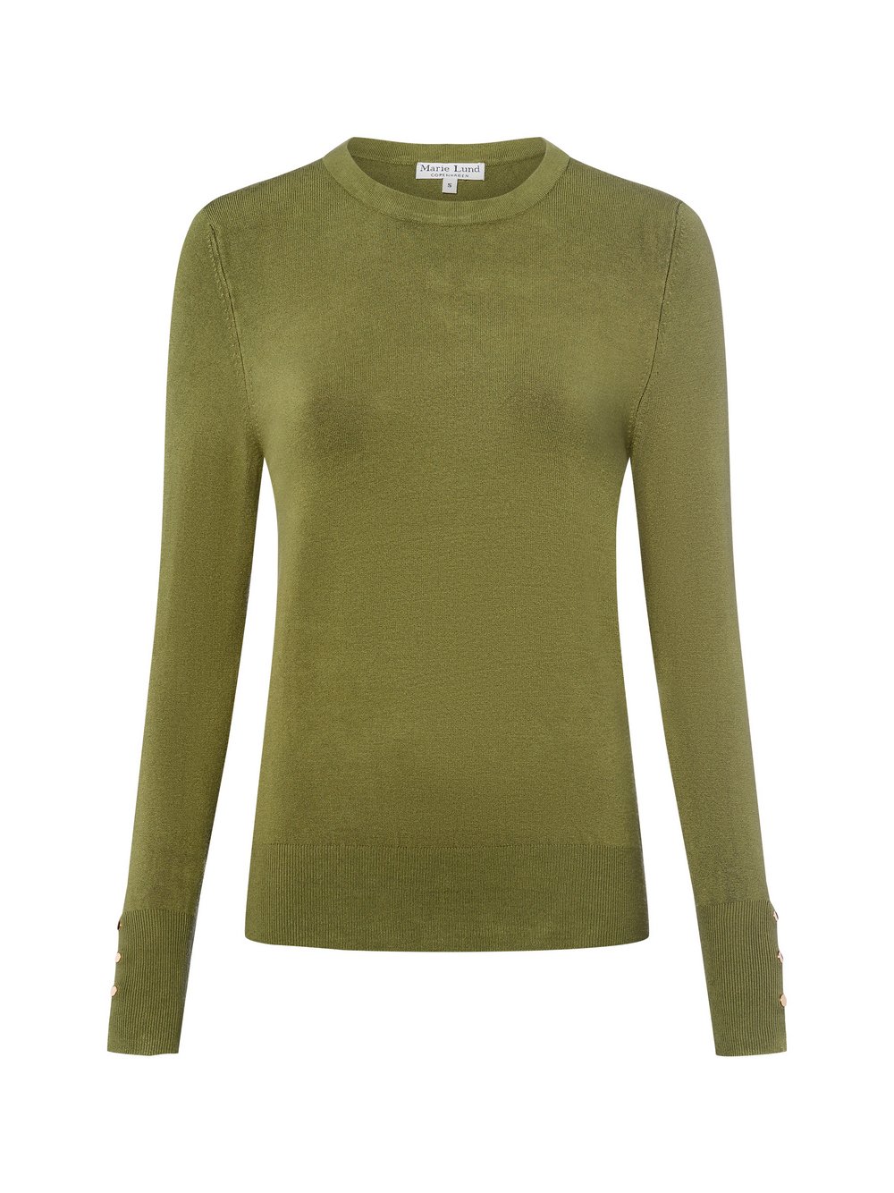 Marie Lund Feinstrickpullover Damen grün, XXL
