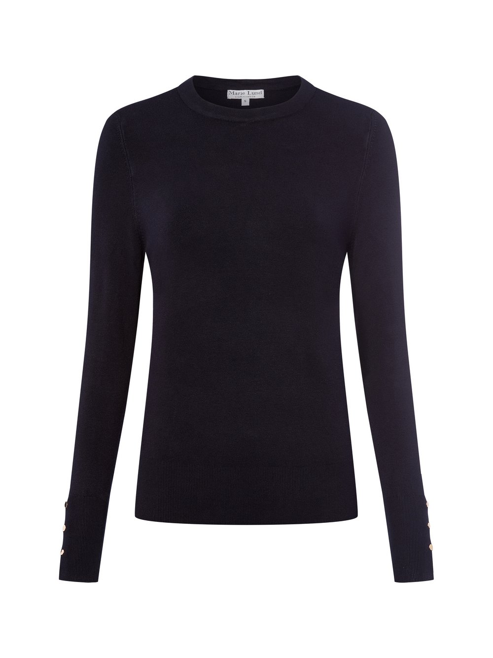 Marie Lund Feinstrickpullover Damen blau, M