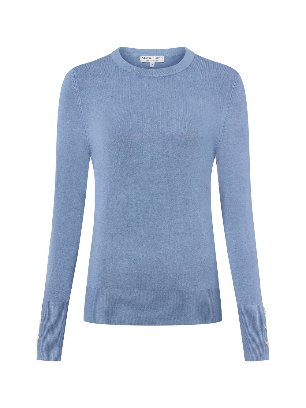 Marie Lund Feinstrickpullover Damen blau, XL
