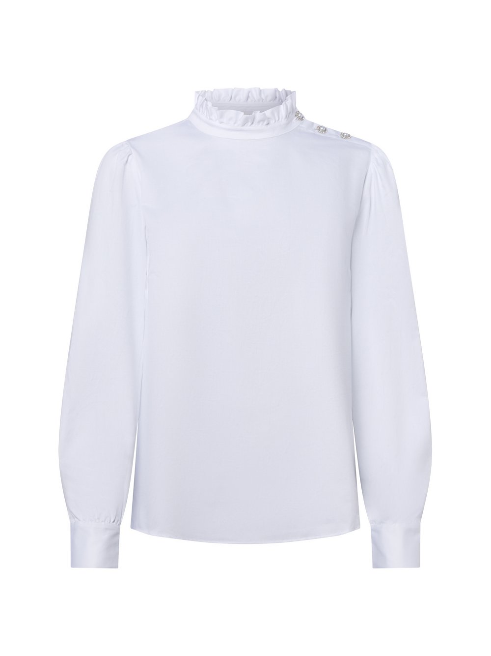 Rich & Royal Bluse Damen Baumwolle weiß, 38