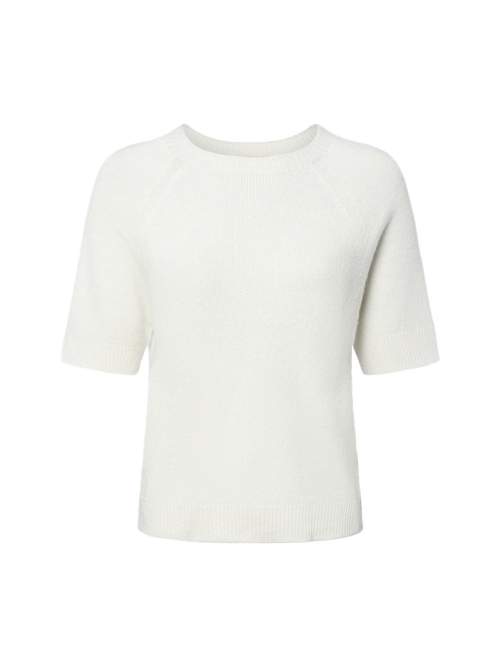 Thumbnail - Rich & Royal Strickpullover mit Alpaka-Anteil Damen weiß, S