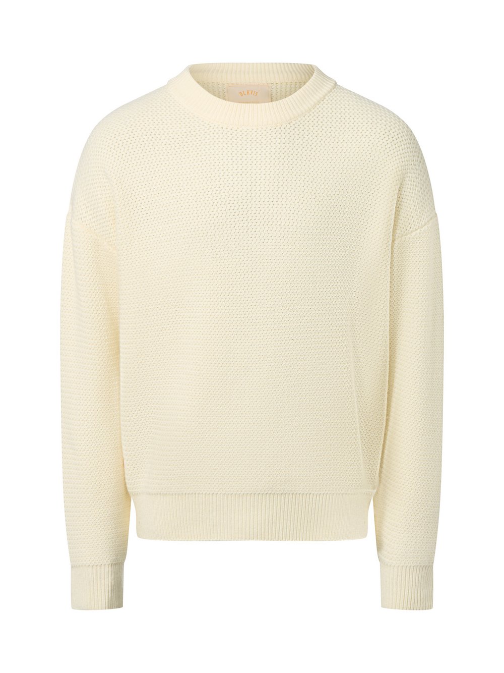 BLKVIS Wollpullover Herren Wolle gelb, XL