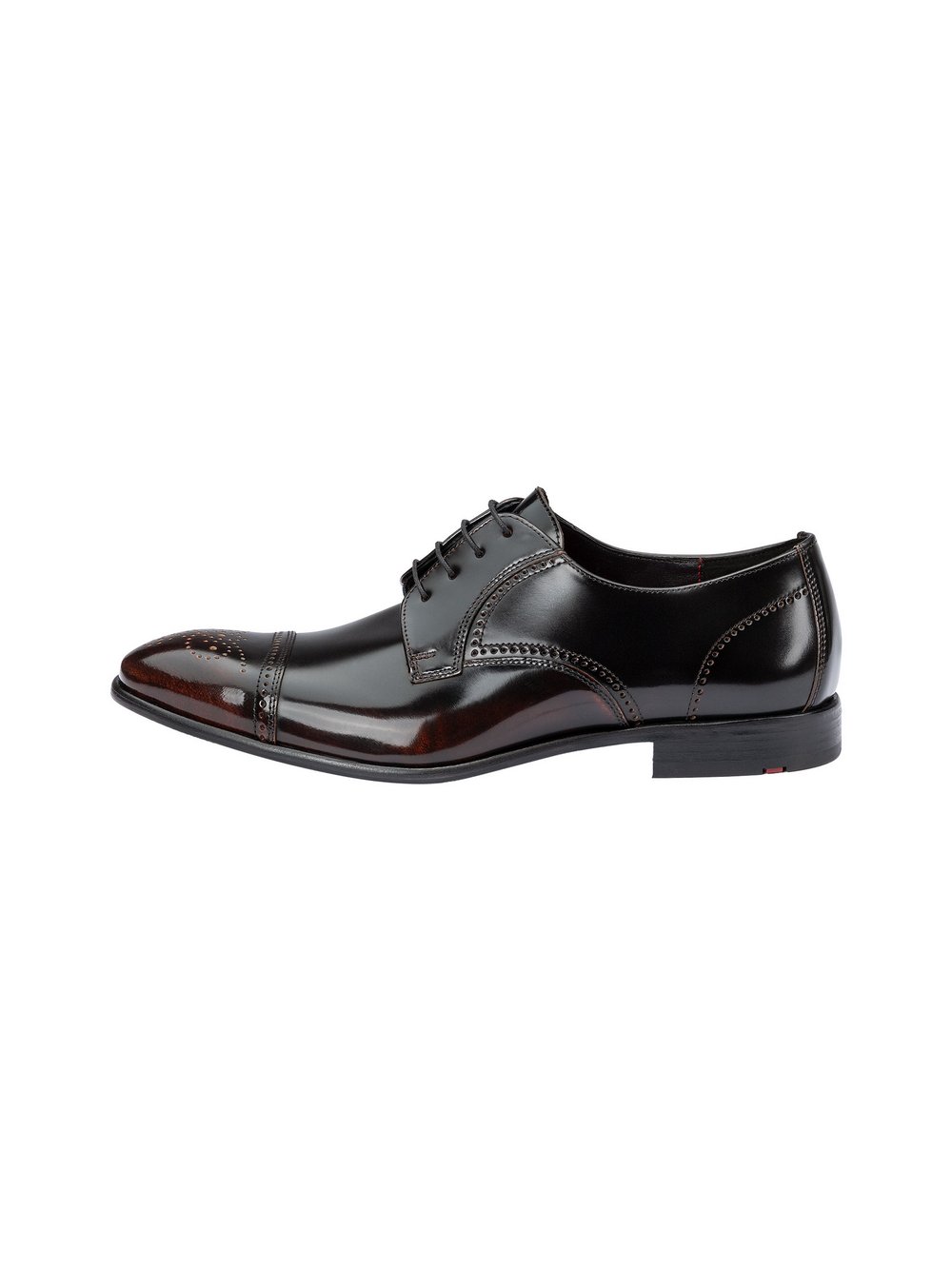 Lloyd Schnürschuh Herren Leder schwarz, 7.5