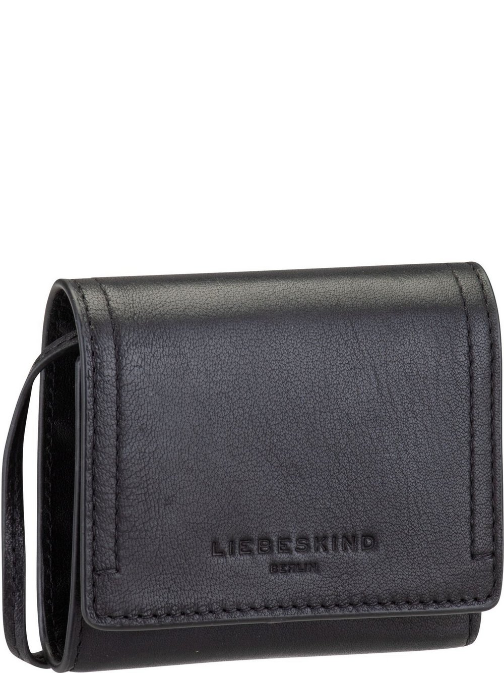 Liebeskind Berlin Geldbörse Damen Leder schwarz, ONE SIZE