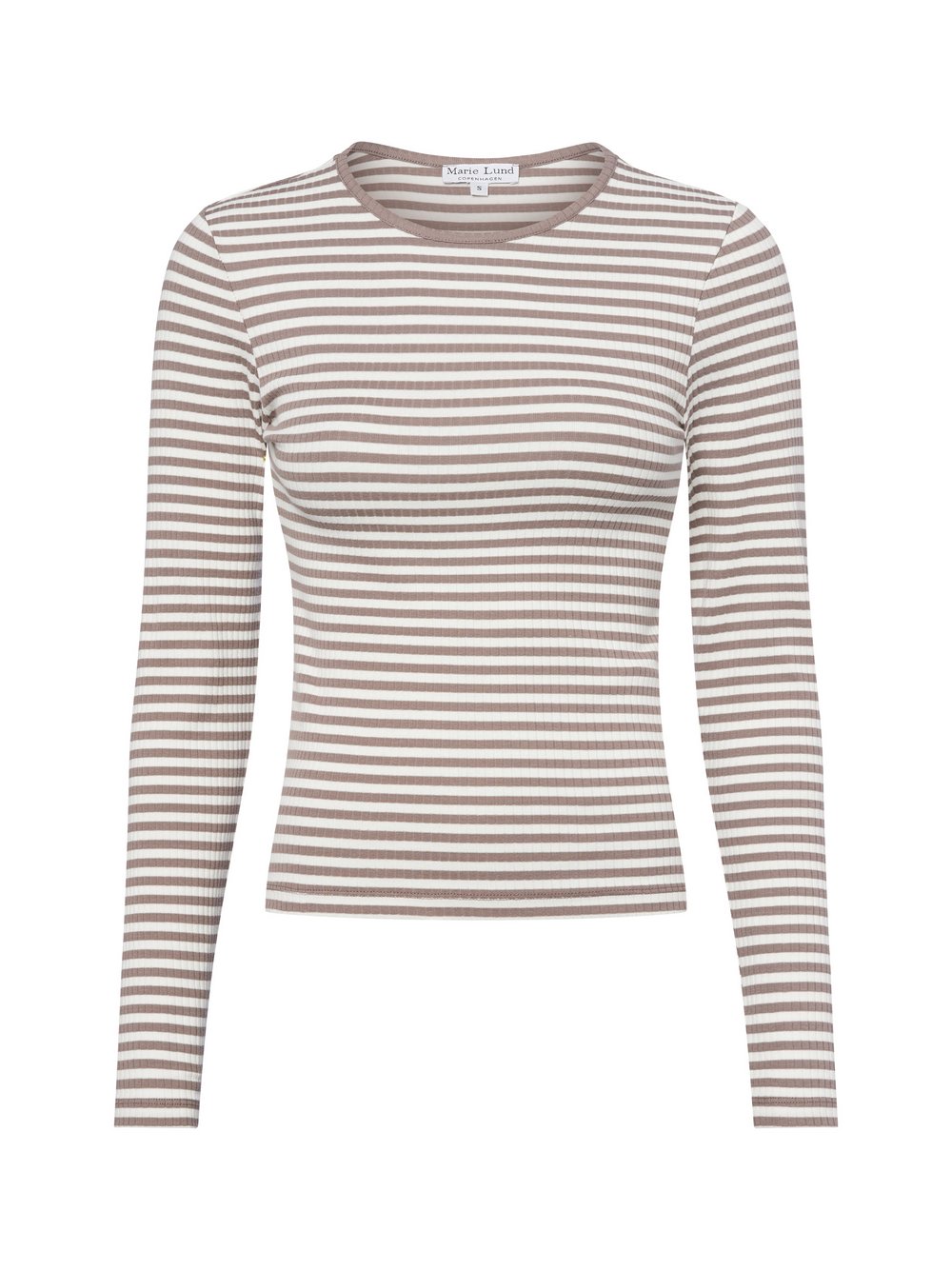 Marie Lund Langarmshirt Damen Jersey mehrfarbig gestreift, M