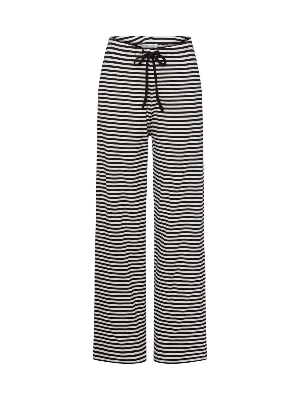 Marie Lund Hose Damen Rippe mehrfarbig gestreift, XXL