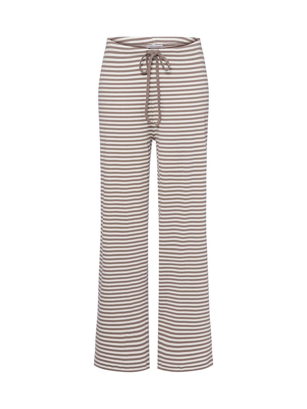 Marie Lund Hose Damen Rippe mehrfarbig gestreift, XXL