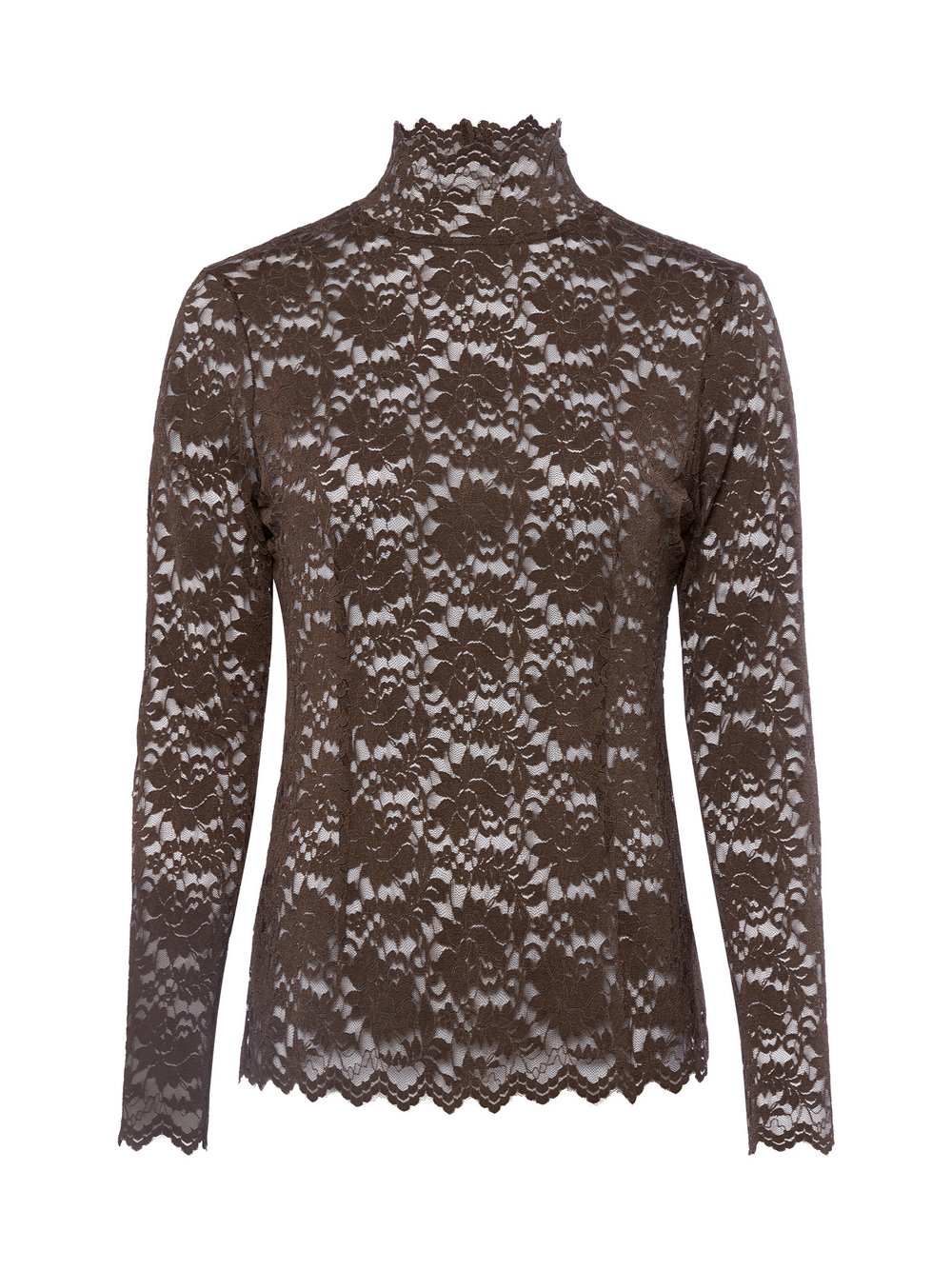 Neo Noir Bluse Damen braun, 42