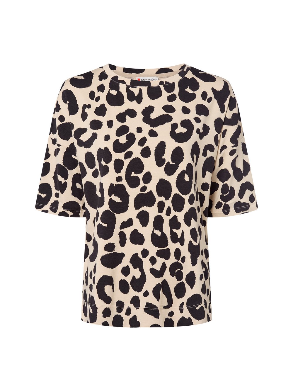 Street One T-Shirt Damen Viskose mehrfarbig gemustert, 40