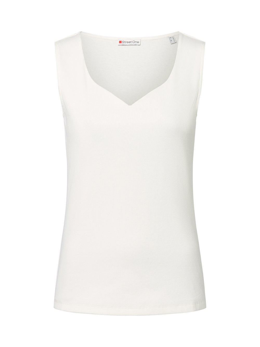 Street One Top Damen Baumwolle weiß, 42