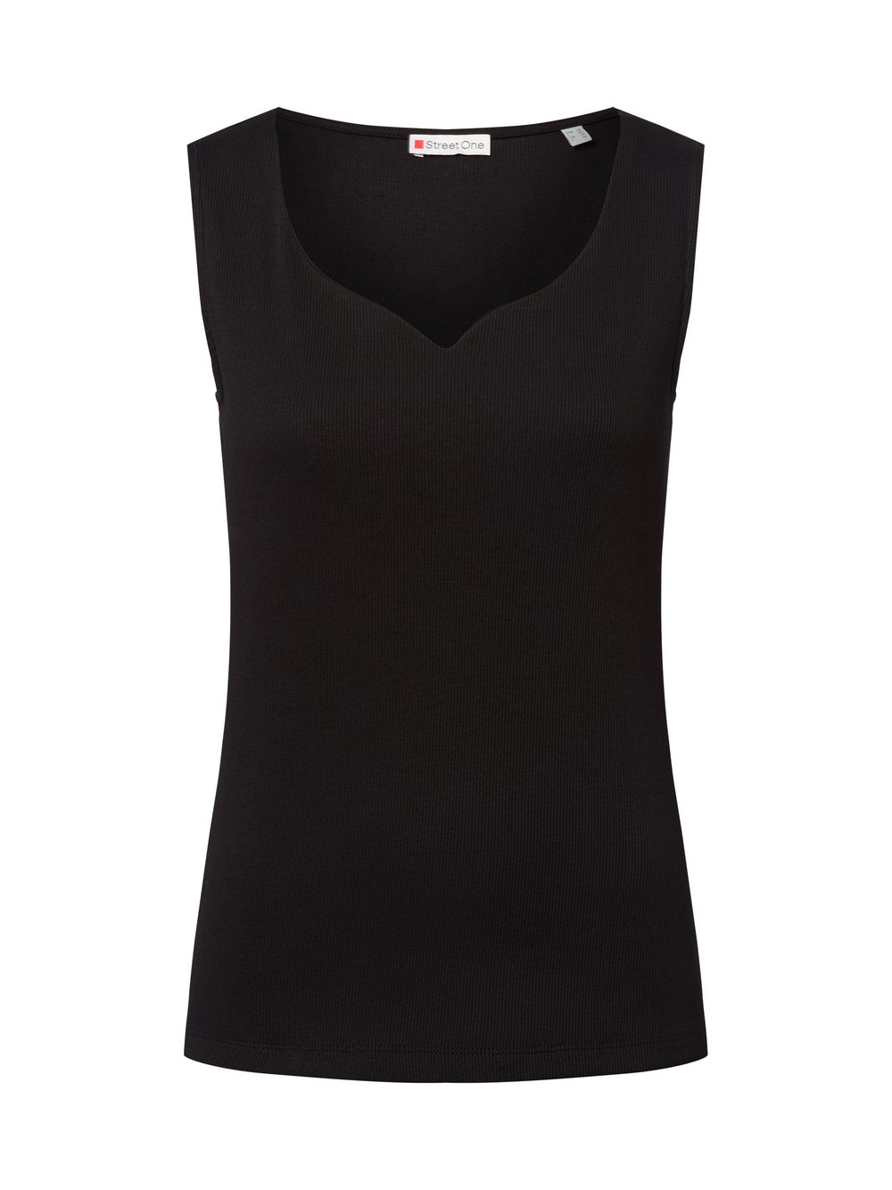Thumbnail - Street One Top Damen Baumwolle schwarz, 40