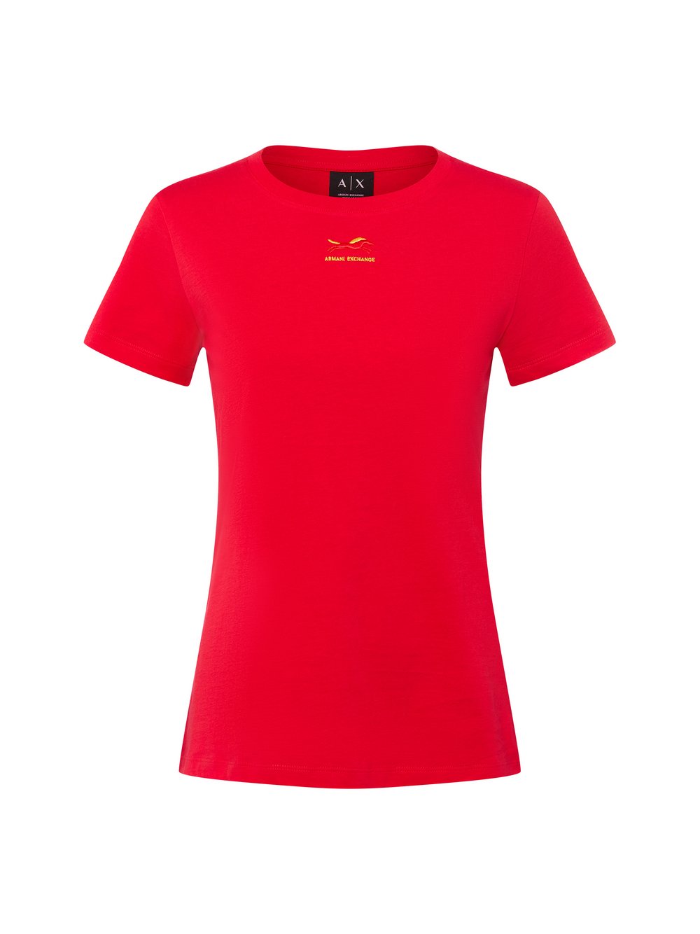 Armani Exchange T-Shirt Damen Baumwolle rot, M